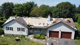 New Shingles Are Installed