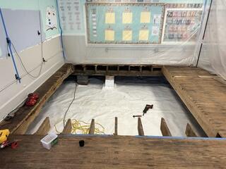 Repairing a School in Saint Marks, FL