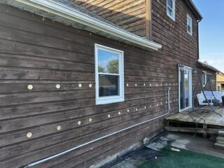 Wood Siding Insulated