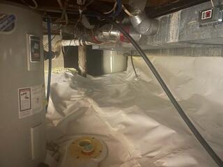 Crawl Space with CleanSpace® and SmartDrain®