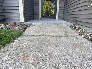 Before: Sunken Entry Slab