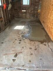 After: Repaired and Leveled Garage Floor