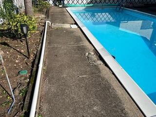 Uneven Concrete Solution Around Fair Lawn, NJ Pool Deck
