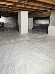Encapsulated Crawl Space