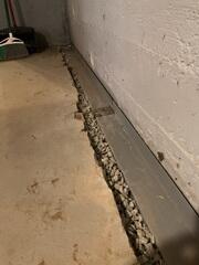 WaterGuard Basement Drainage System