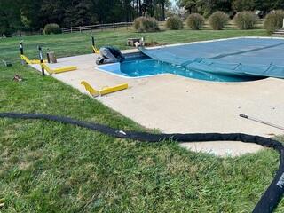 During PolyLevel Install