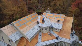 Underlayment Is Installed