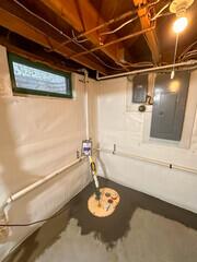 After Basement Waterproofing Upgrade in Washington, IA