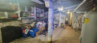 Before Wilton, IA Floor Stabilization