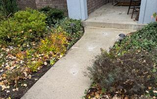 After Asbury, IA Sidewalk Repair