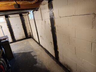 Fixing Bowing Basement Walls in Freehold, NJ
