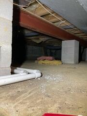 Damp Crawl Space
