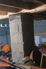 Failing Crawl Space Support