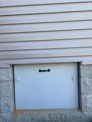 New Crawl Space Door