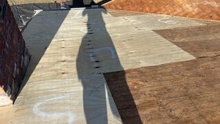 New Plywood Is Installed