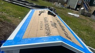 New Roof for the Dog House