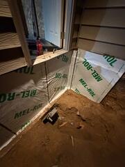 Pier Brackets Installed