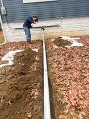 Discharge Line Installation