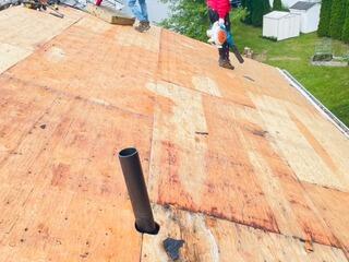 The Sheathing Is Examined