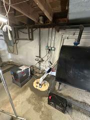 TripleSafe Sump Pump System & SaniDry Sedona Dehumidifier