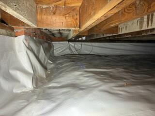 Completed Crawlspace Encapsulation with CleanSpace System - San Diego, CA