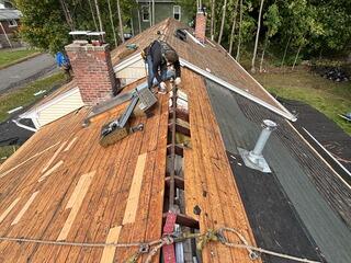 New Plywood Is Installed