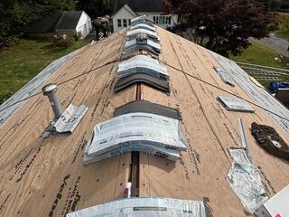 Underlayment Is Installed