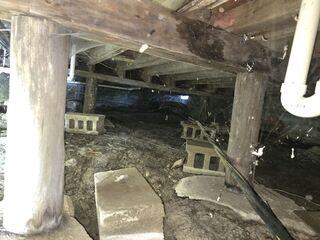 Dark and Dirty Crawl Space