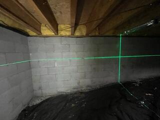 Crawl Space During Inspection