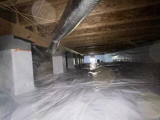 Crawl Space Sealed