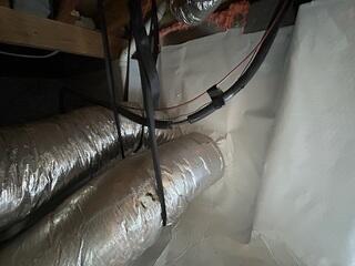 Vents Sealed with SilverGlo Panels