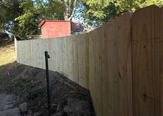 Wood Fence in Hazelwood, PA