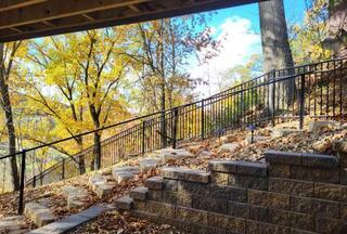 Continuous Aluminum Black Hand Rail