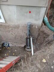 Drive stand and drive cylinder.