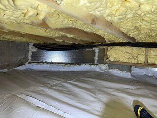 Finished Crawl Space