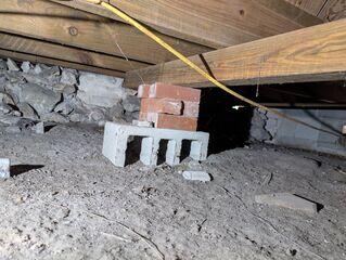 Makeshift Block Piers