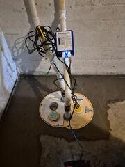 After TripleSafe Sump Pump System