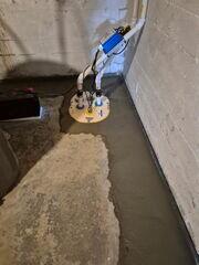 After TripleSafe Sump Pump System