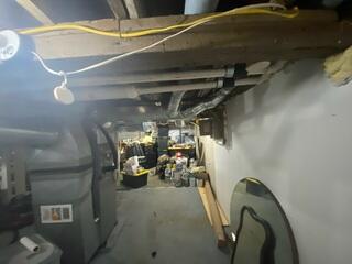 Basement Before Waterproofing