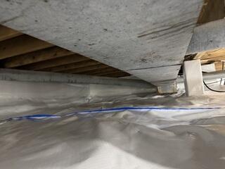 Fully Encapsulated Crawl Space