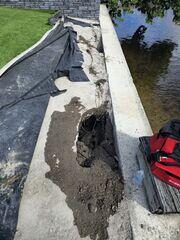 Seawall Concrete Erosion