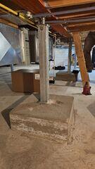 SmartJack® XT Secured on Reinforced Footing