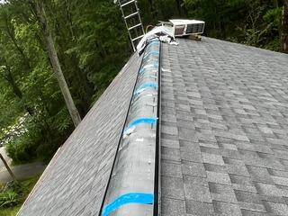 Ridge Vent Is Installed