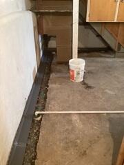 Non-Clogging Interior Drainage System