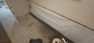 Our CleanSpace and TripleSafe are properly installed and ready to keep this basement dry for decades to come. This basement is ready for its finishing touches!