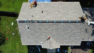 Ridge Vent Is Installed