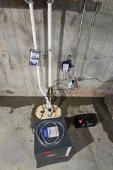 Basement Waterproofing in Conway, New Hampshire, by Matt Clark's Northern Basement Systems.