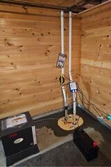 Basement Waterproofing in Stowe, Vermont, by Matt Clark's Northern Basement Systems.