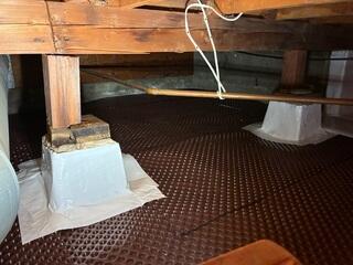 CleanSpace Moisture Barrier Installed