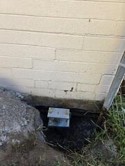 Complete Helical Pier Installation